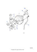 JLM21163 - Jaguar Brake booster