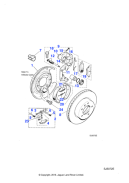 JLM21918 - Jaguar Brake pad kit