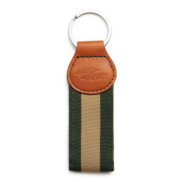 Land Rover Heritage Keyring - Khaki