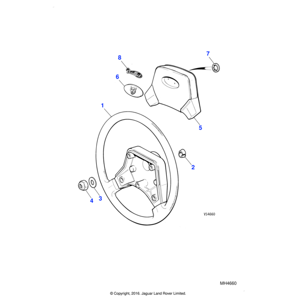 BAC7013 - Jaguar Daimler badge