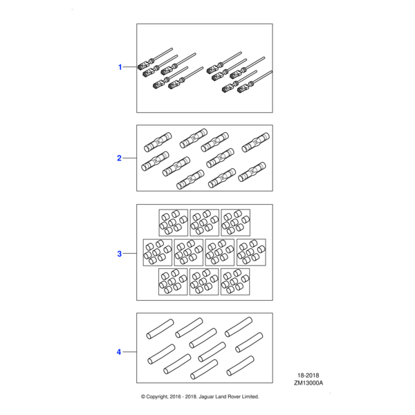 418828 - Jaguar Pre-terminated lead