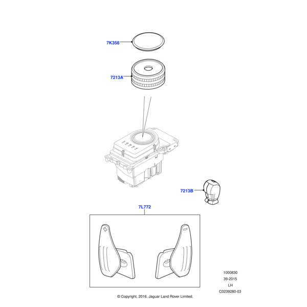 Rotary Shifter - Red finish