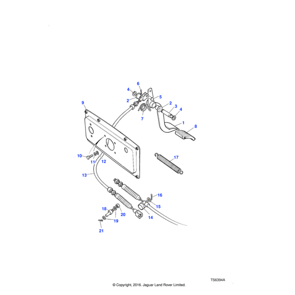 3359 - Land Rover Pin-split