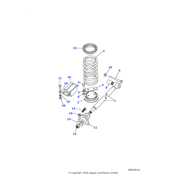 4266L - Land Rover Washer-Plain