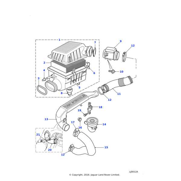 2246084 - Land Rover Sensor-airflow