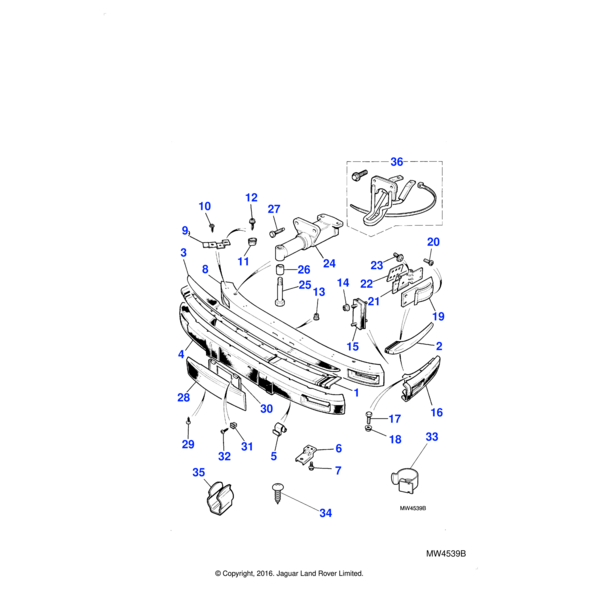 SH105121 - Jaguar Land Rover Screw
