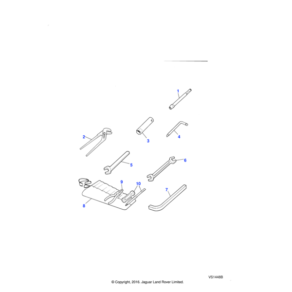 277320 - Land Rover Spanner-tool kit