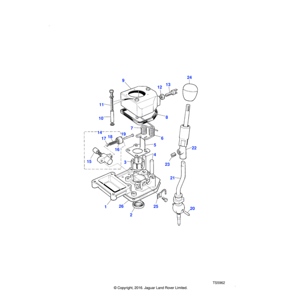 22A1613 - Land Rover Locknut