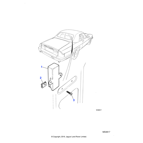 AB604044J - Jaguar Screw