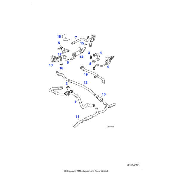 JDE1634 - Jaguar Coolant temperature sensor