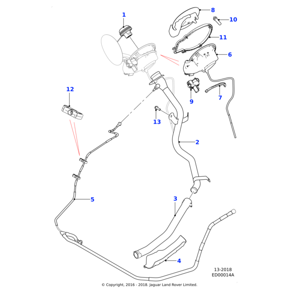 T4N4992 - Jaguar Gasket