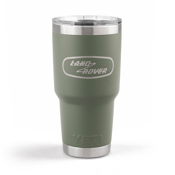 Land Rover Classic x YETI Rambler 887ml - Camp Green