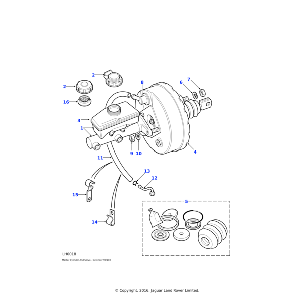 Land Rover Valve-non return brake vacuum