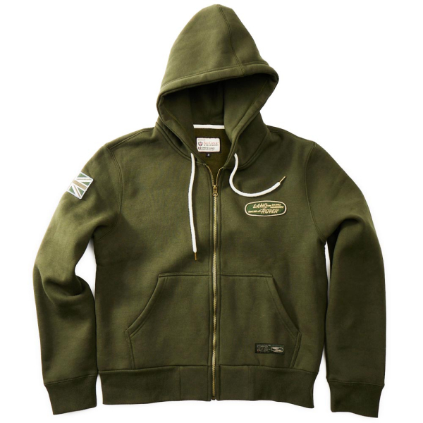 Land Rover Heritage Fullzip Logo Hoodie