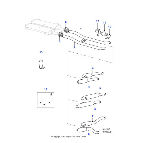 UFB13122R - Jaguar Kit