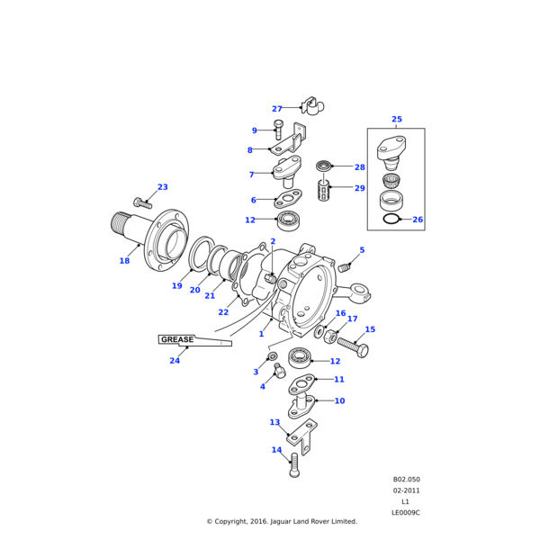 Land Rover Bracket-brake pipe