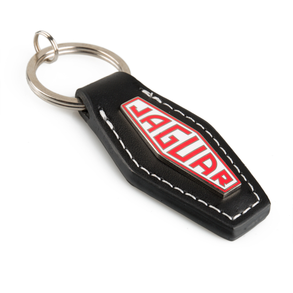 Heritage Lozenge Keyring - Black