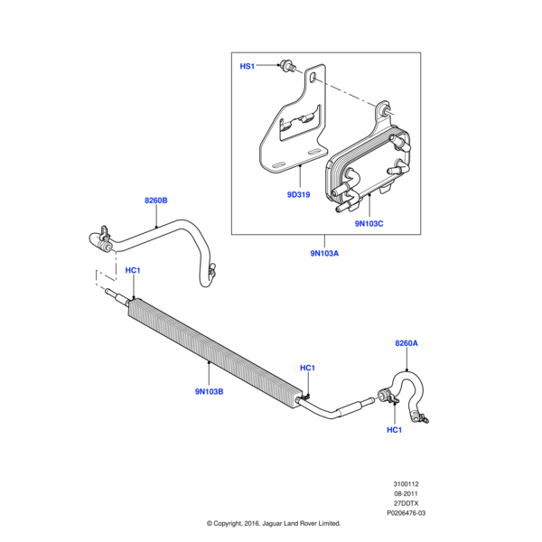 Land Rover Cooler - Fuel