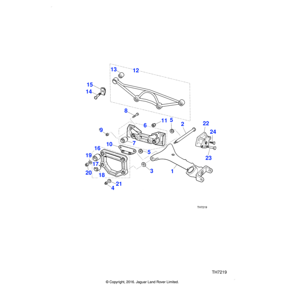 WA116101 - Jaguar Land Rover Washer