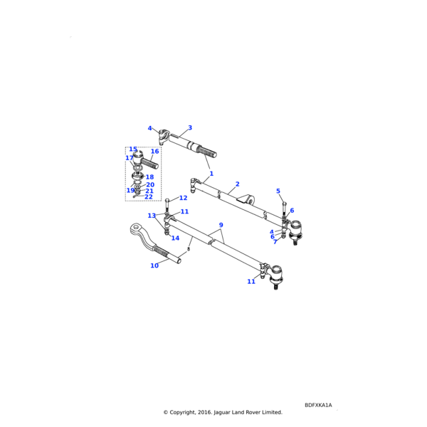 256006 - Land Rover Bolt