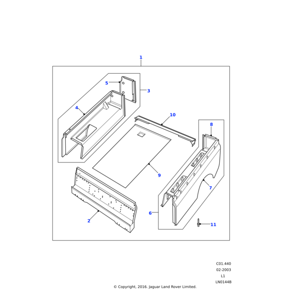 Land Rover Body side