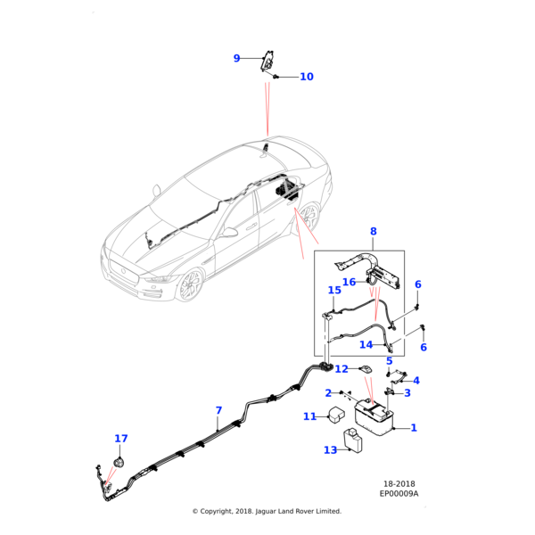 T4N21439 - Jaguar Cable