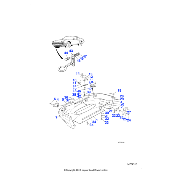 SE105165 - Jaguar Land Rover Screw