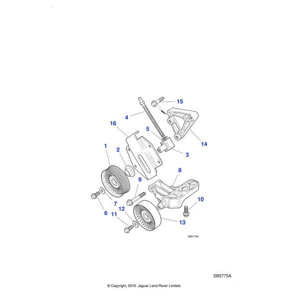 WB108051 - Jaguar Land Rover Washer