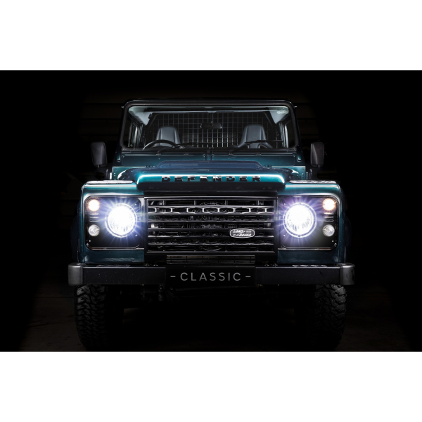 Defender &quot;Black Pack&quot; for RHD Vehicles. Front End Vehicle Enhancement Kit